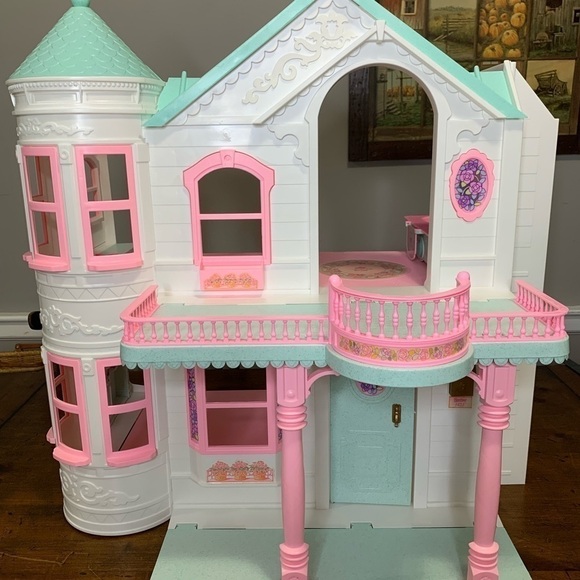MAKE ME AN OFFER Vintage Barbie Deluxe Dream House Playset 18638 Mattel 1998 - Picture 4 of 17